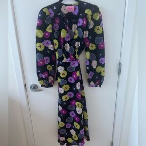 Kate Spade Winter Garden Wrap Dress